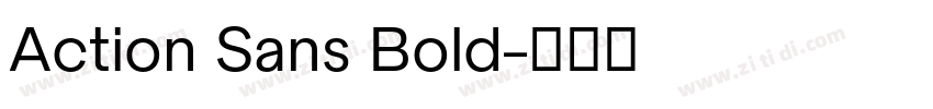 Action Sans Bold字体转换 Action Sans Bold字体转换